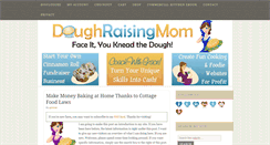 Desktop Screenshot of doughraisingmom.com